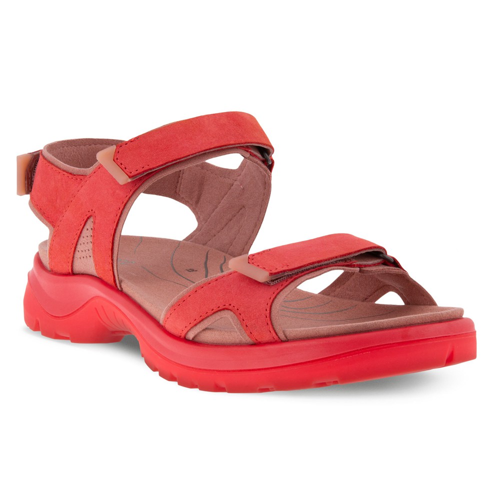 ECCO Womens Sandals Red - Offroad 2.0 3S - EMN-398427